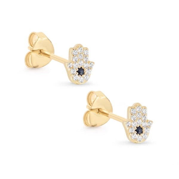 Hamsa Studs