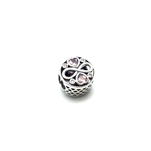 Our Forever Love Charm Bead - Stone Heart 