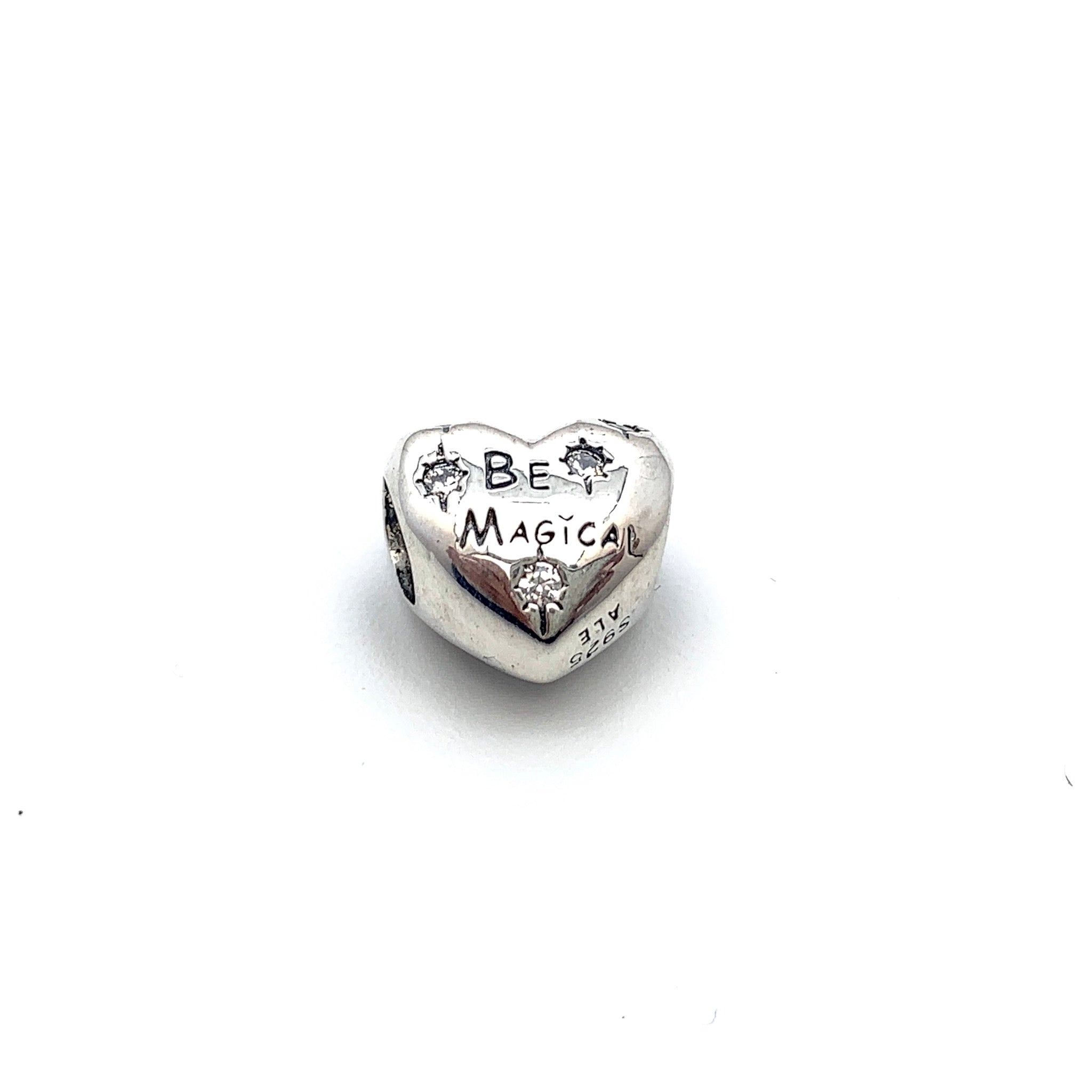 Be Magical Charm Bead - Stone Heart 